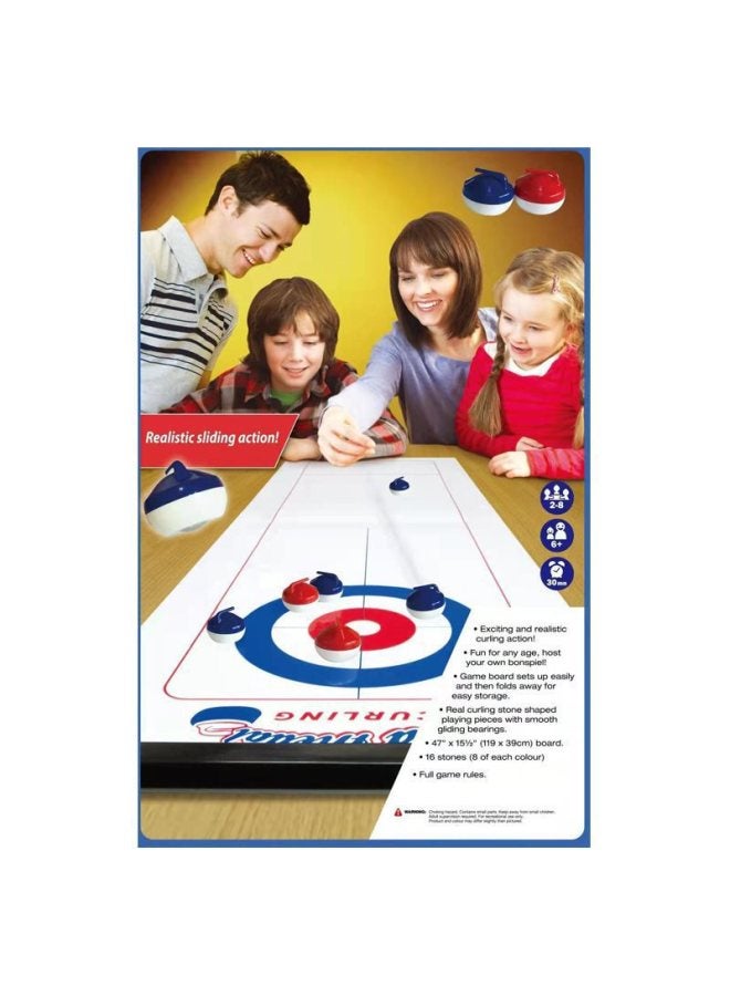 Table Curling Toy Family Gathering Game Table Curling Table Game Children's Dryland Sandpot Bowling Props